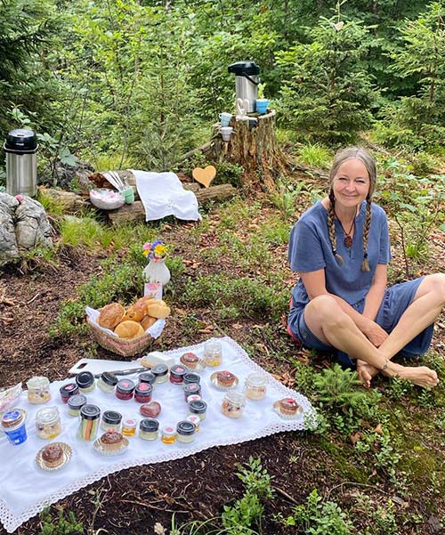 Naturfrühstück mit Faye Sonnenfrau